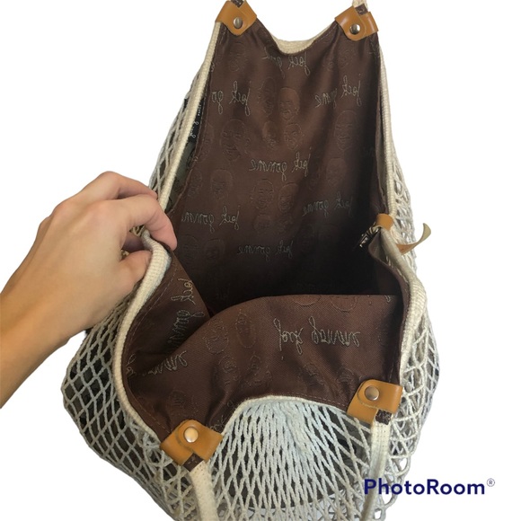 Jack Gommes Netted Shopping Bag/Tote/Large - Picture 4 of 12